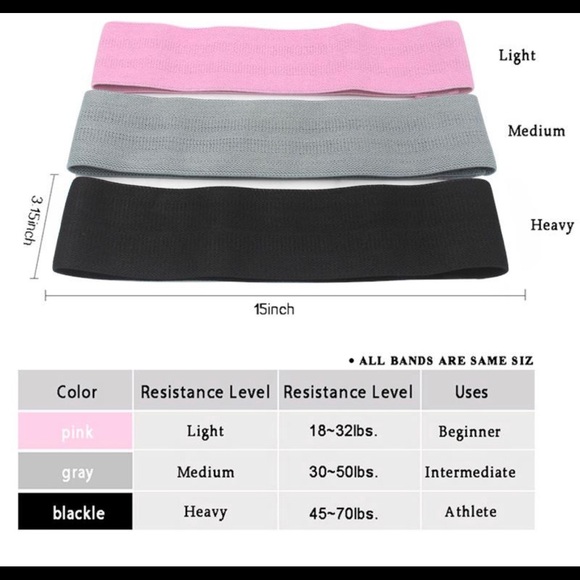 BOOTY BANDS 🍑 RESISTANT BANDS FOR HOME WORKOUT - Picture 4 of 10